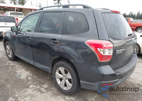 2014 Subaru Forester 2.5I Premium from USA, damaged, VIN JF2SJAEC1EH559517
